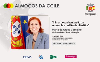 Almoço da CCILE com a Ministra do Ambiente e Energia, Maria da Graça Carvalho
